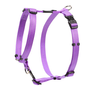 Rogz Utility Reflective H-Harness Purple