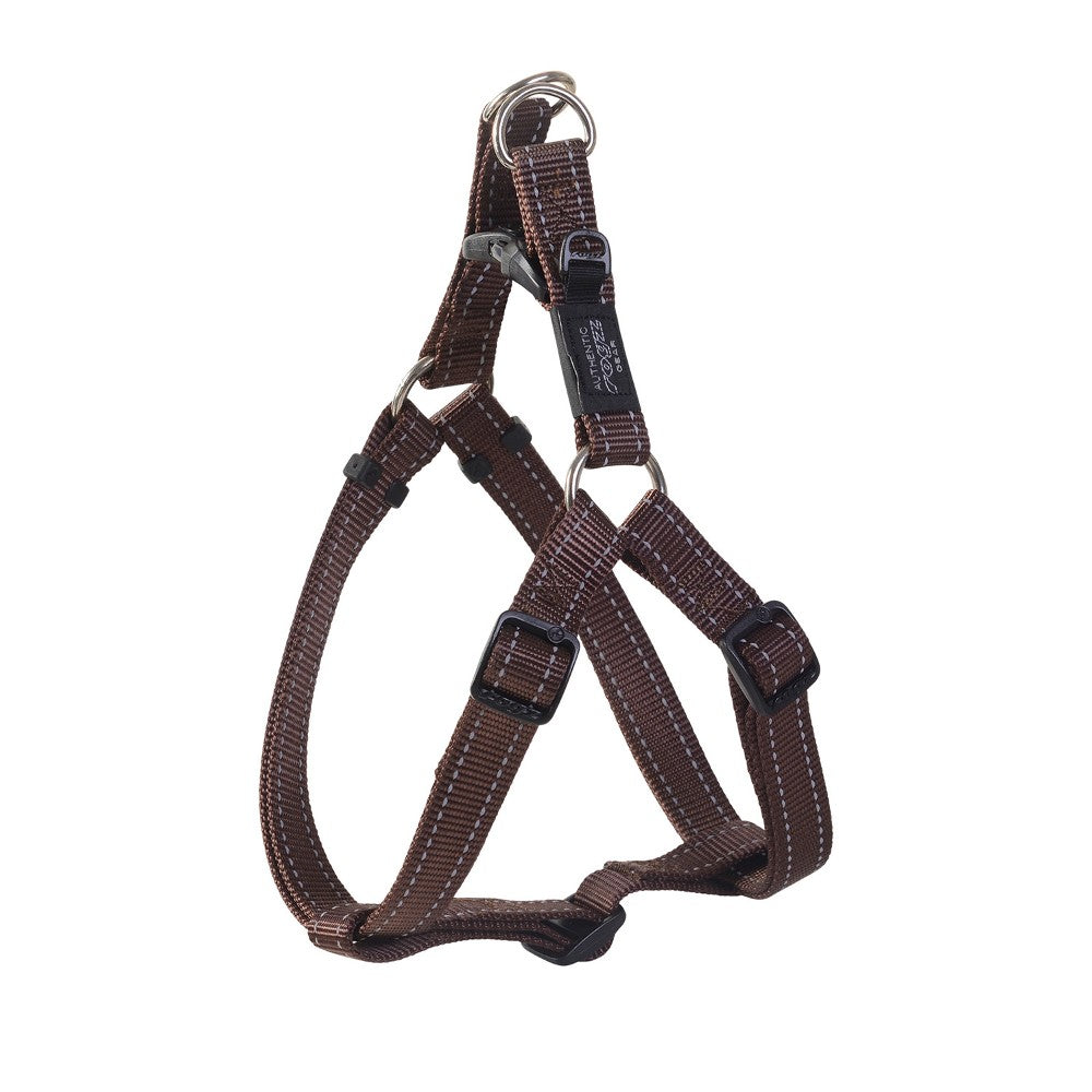 Rogz Utility Reflective Step-in Harness Chocolate