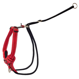 Rogz Utility Stop-Pull Harness Red
