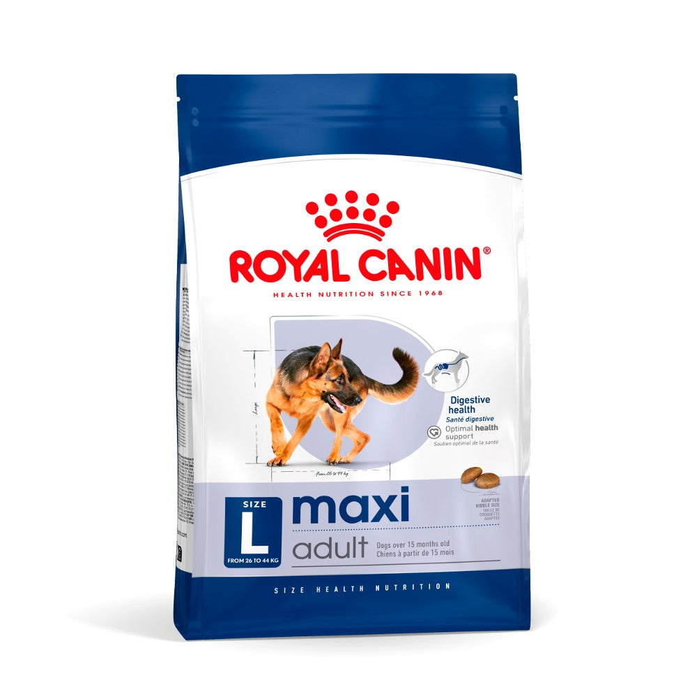 Royal Canin Maxi Adult Dog Packaging Front