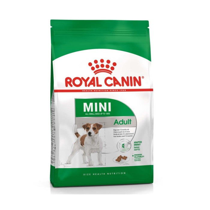 Royal Canin Mini Adult Dog Packaging Front