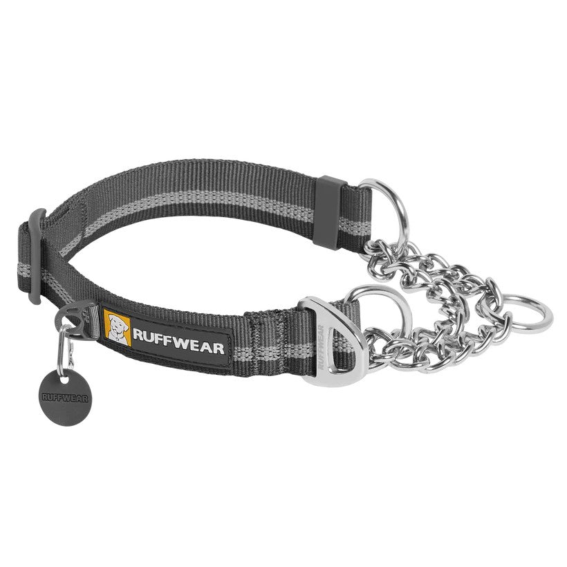 Ruffwear Chain Reaction Half-Check Collar Granite Grey