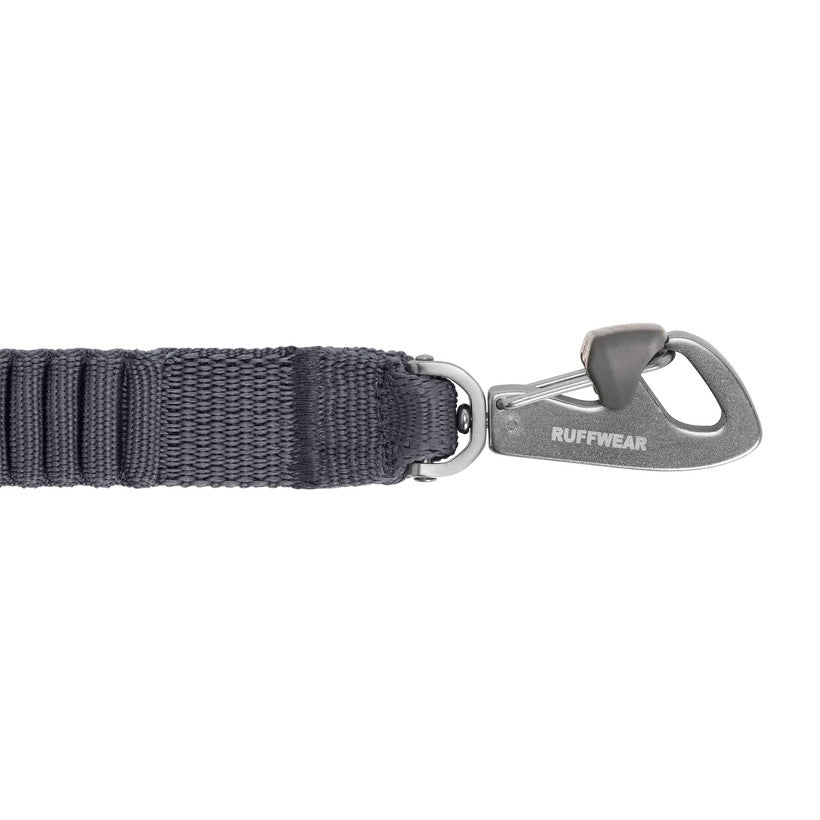 Ruffwear Double Track Coupler Basalt Grey Close Up Of Clip