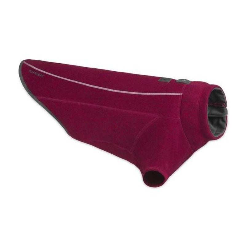 Ruffwear Fernie Knit Fleece Dog Jacket - lifestyle image with pet South Africa retail
