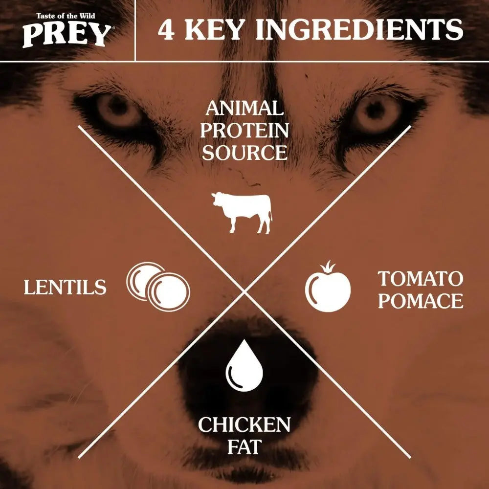 Taste of the Wild Prey Angus Beef for Dogs Dry Food
