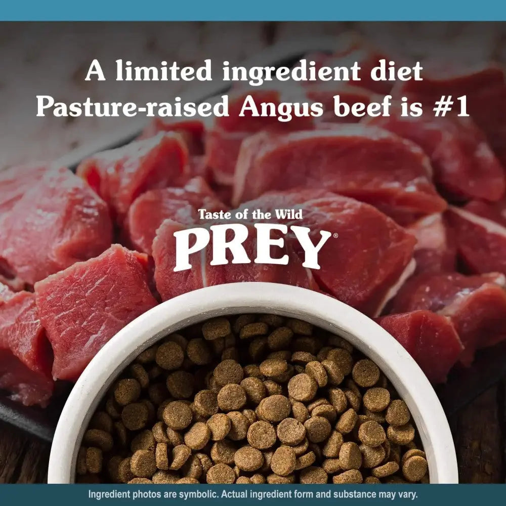 Taste of the Wild Prey Angus Beef for Dogs Dry Food