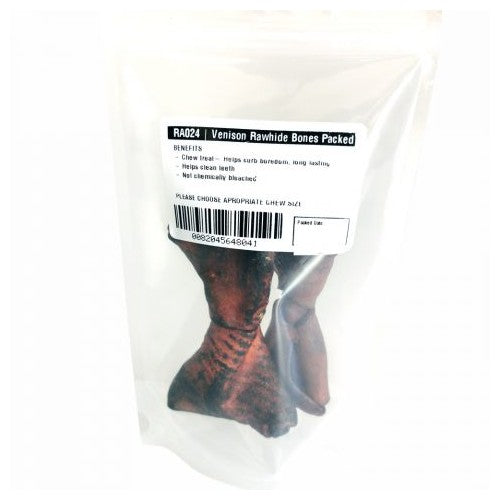 The Lekker Barkery Rawhide Bones Dog Treats
