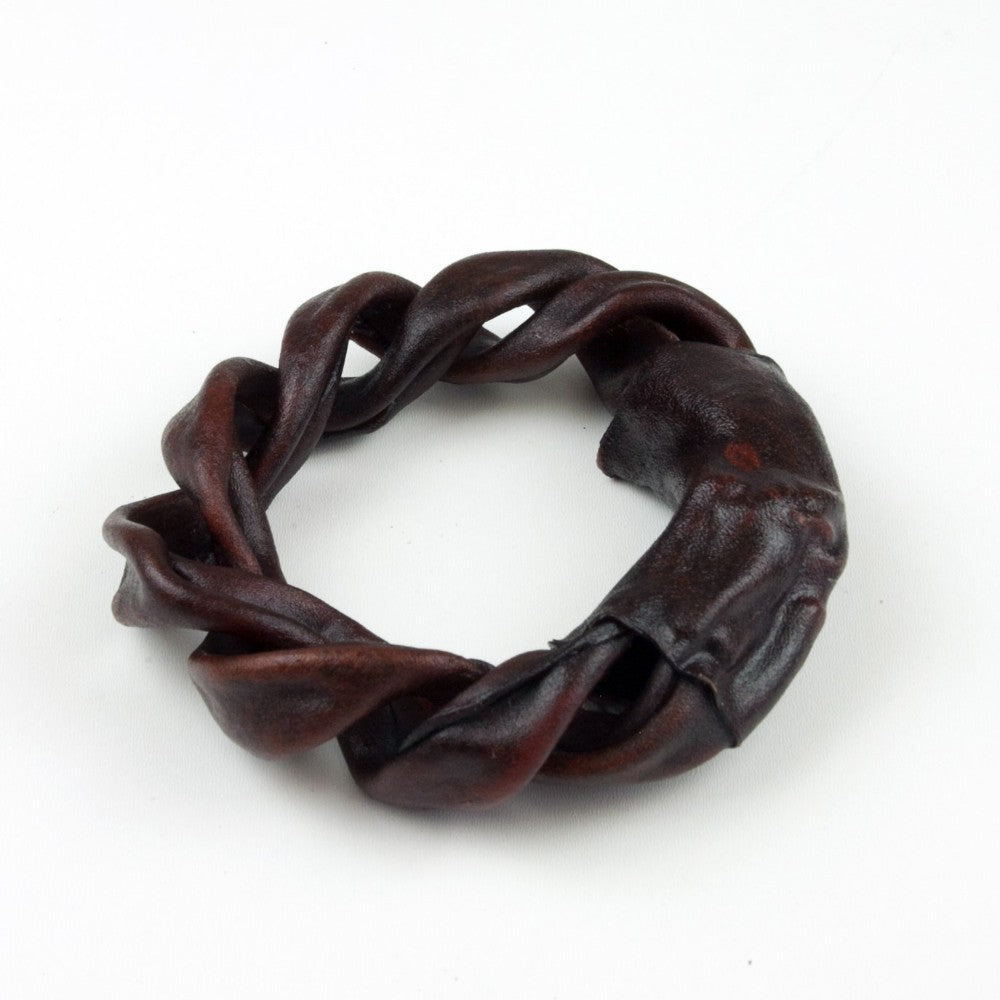The Lekker Barkery Rawhide Twist Ring Dog Treats