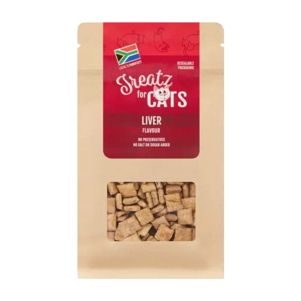 Treatz 4 Cats Liver Packaging Front 80g