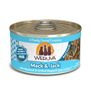 Weruva Canned Cat Food - Mack & Jack - lifestyle image with pet buy online South Africa