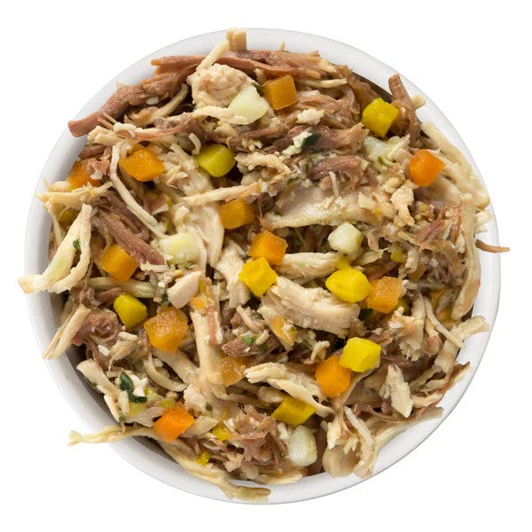 Weruva Canned Dog Food - Wok the Dog - lifestyle image with pet South Africa retail