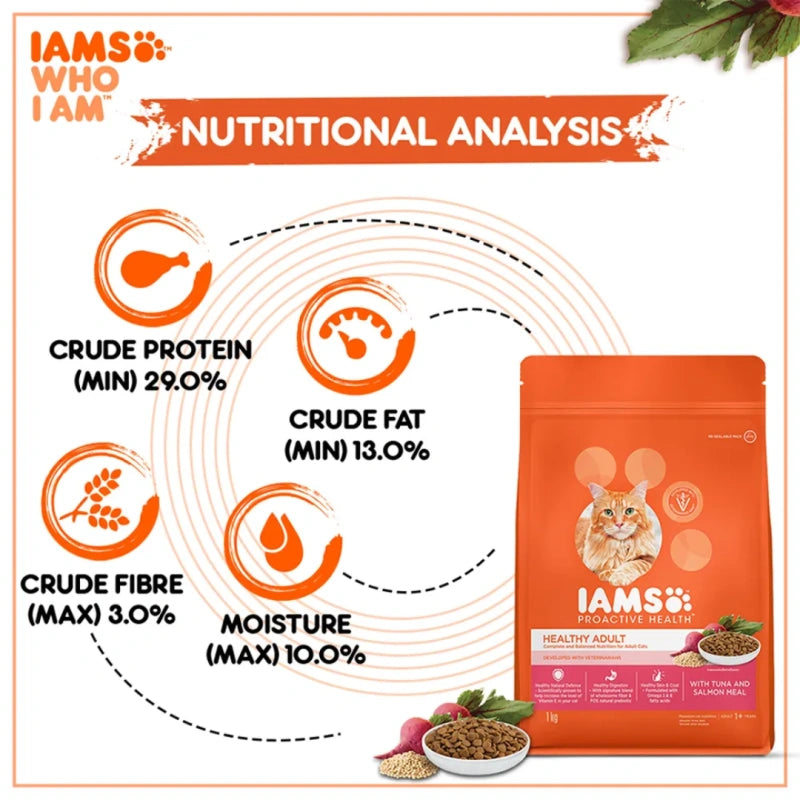 Iams Healthy Adult Tuna & Salmon Meal