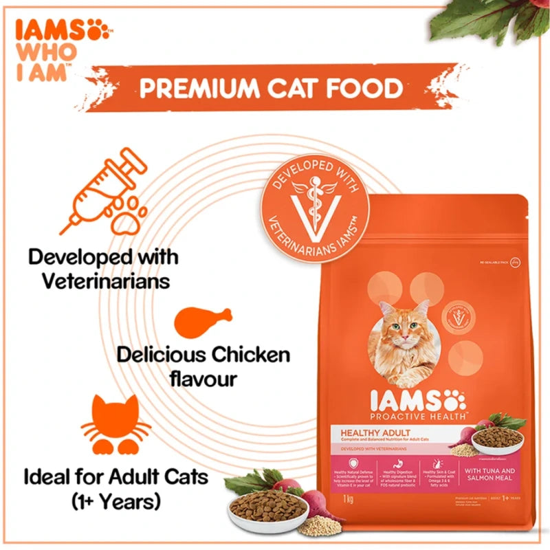 Iams Healthy Adult Tuna & Salmon Meal