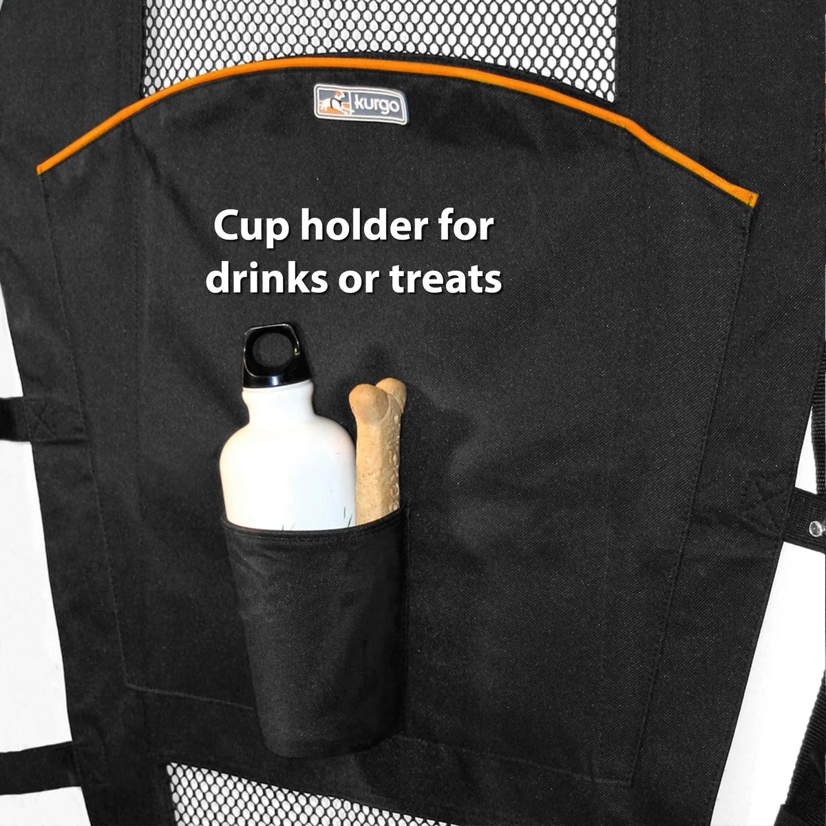 Kurgo Backseat Barrier – Black – view 2