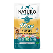 Naturo Mini Adult Grain Free Chicken Potato & Veg Dog Wet Dog Food   | Canine & Co