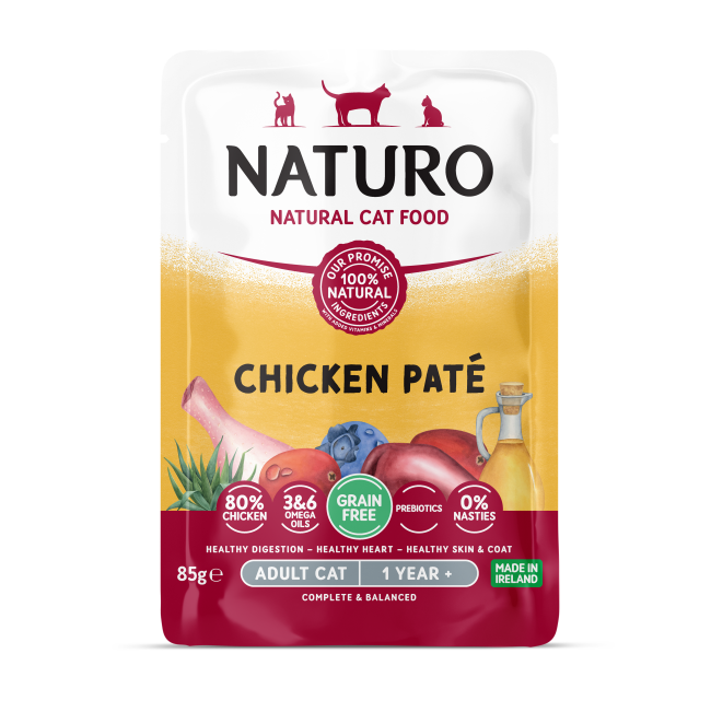 Naturo Adult Chicken Pate Wet Cat Food