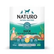 Naturo Duck with Rice and Vegetables Adult Wet Dog Food   | Canine & Co