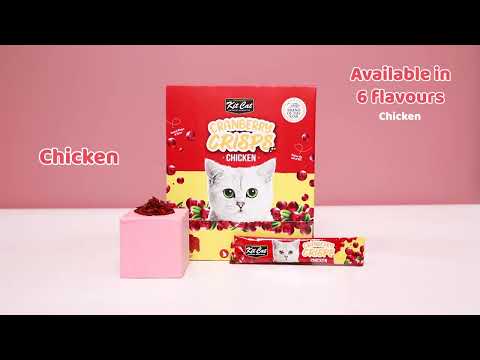 Kit Cat Cranberry Crisps 60g Bag Cat Treats Video