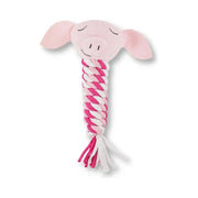 Rosewood Cupid & Comet Pig in Blanket Rope Cat Toy