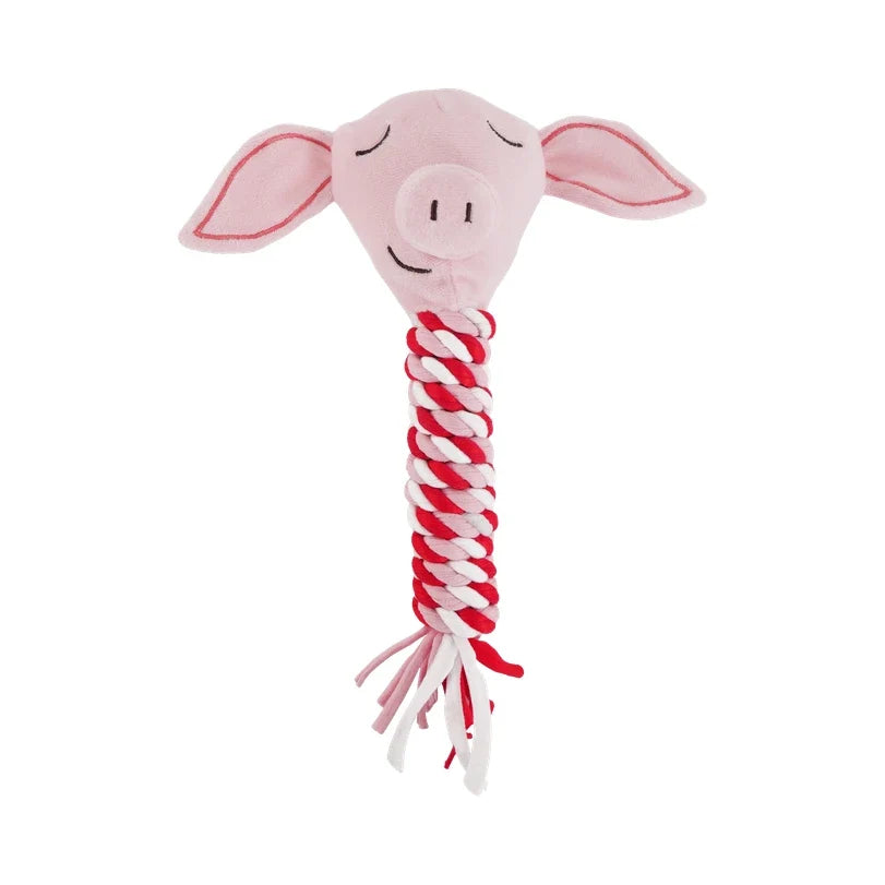 Rosewood Cupid & Comet Pig in Blanket Dog Toy