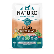 Naturo Adult Grain Free Turkey & Veg in Gravy Wet Dog Food   | Canine & Co