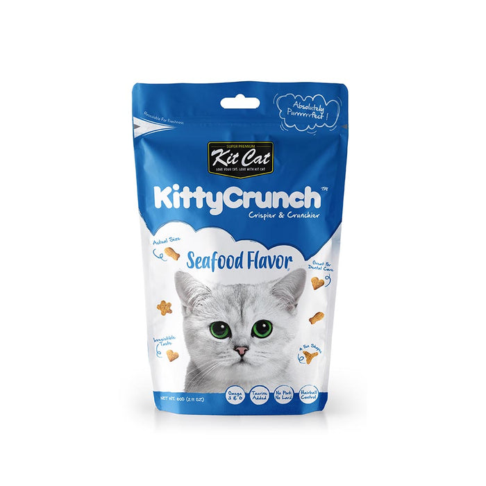 Kit Cat Kitty Crunch Seafood Flavour