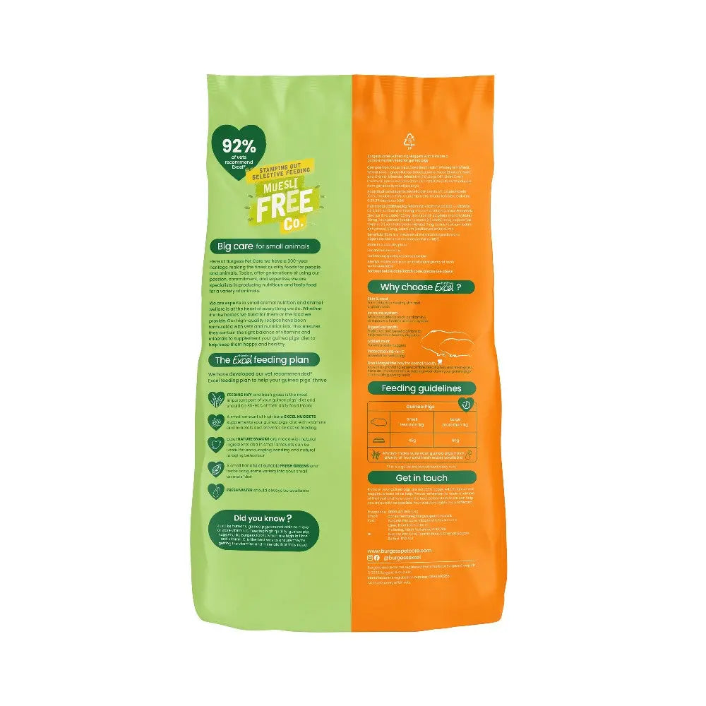 Dog food bag with feeding guidelines, ingredients, and care information for pet owners.