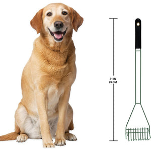 Wee-Wee Wire Rake Dog Pooper Scooper For Grass
