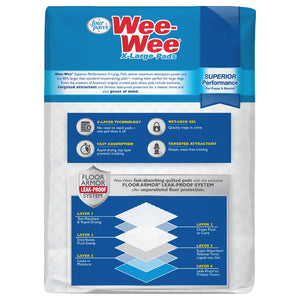 Wee-Wee X-Large Superior Performance Dog Training Pads