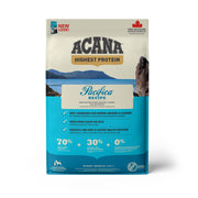 Acana Highest Protein Pacifica Recipe Dog Food – front of bag packaging (South Africa)