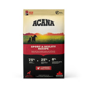 Acana Sport & Agility Dog Food – front of bag packaging (South Africa)