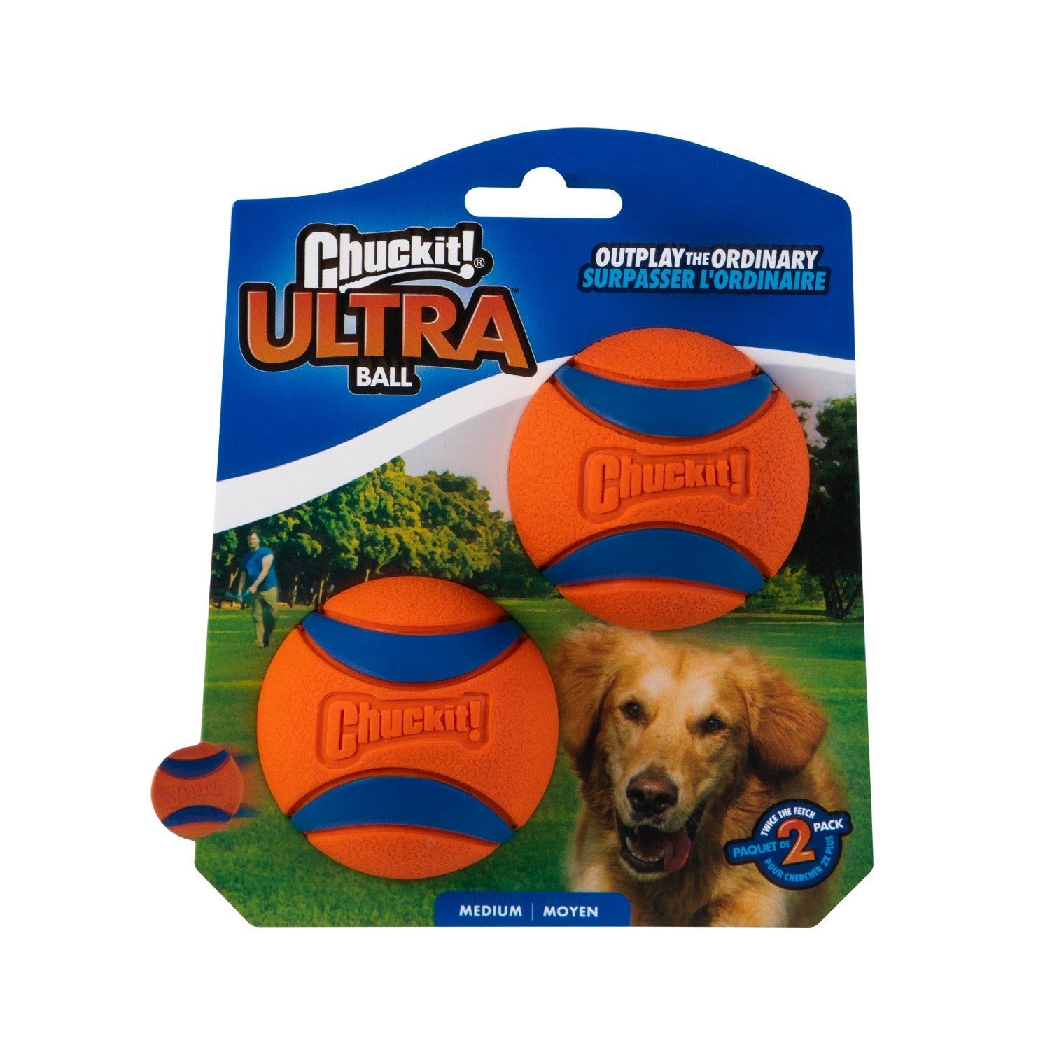 Chuckit! Ultra Ball Medium 2 Pack