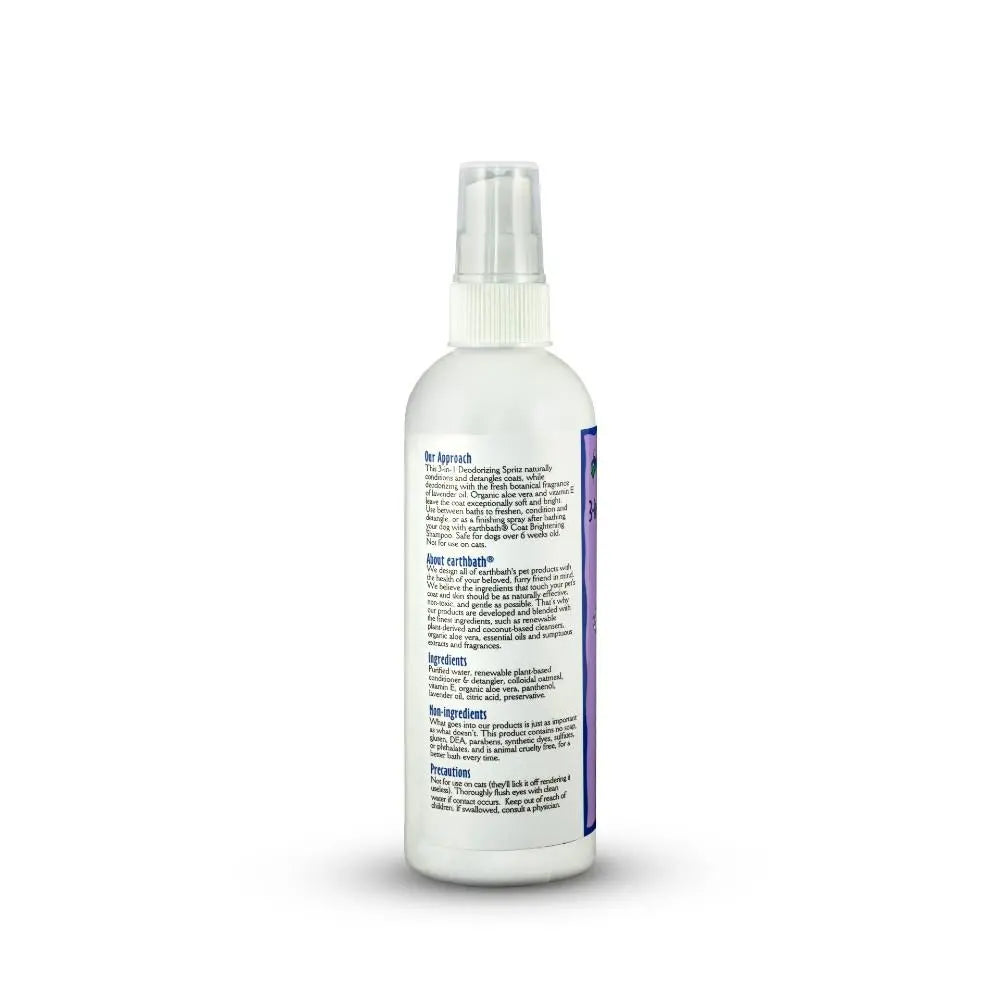 Earthbath 3-in-1 Deodorising Spritz - Lavender   | Low Prices | Canine & Co