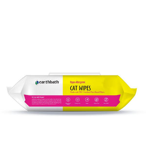 Earthbath Hypo-Allergenic Cat Wipes - Fragrance Free