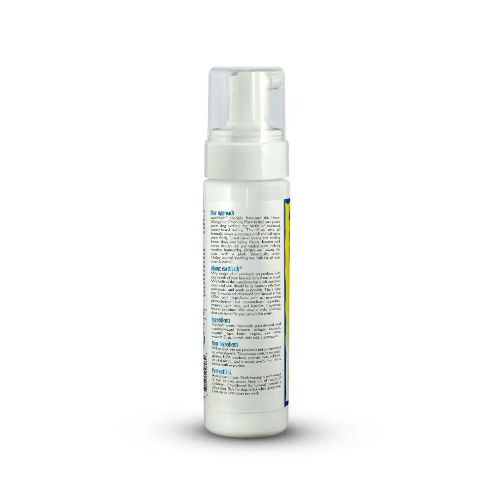 Earthbath Hypo-Allergenic Grooming Foam - Fragrance Free Earthbath