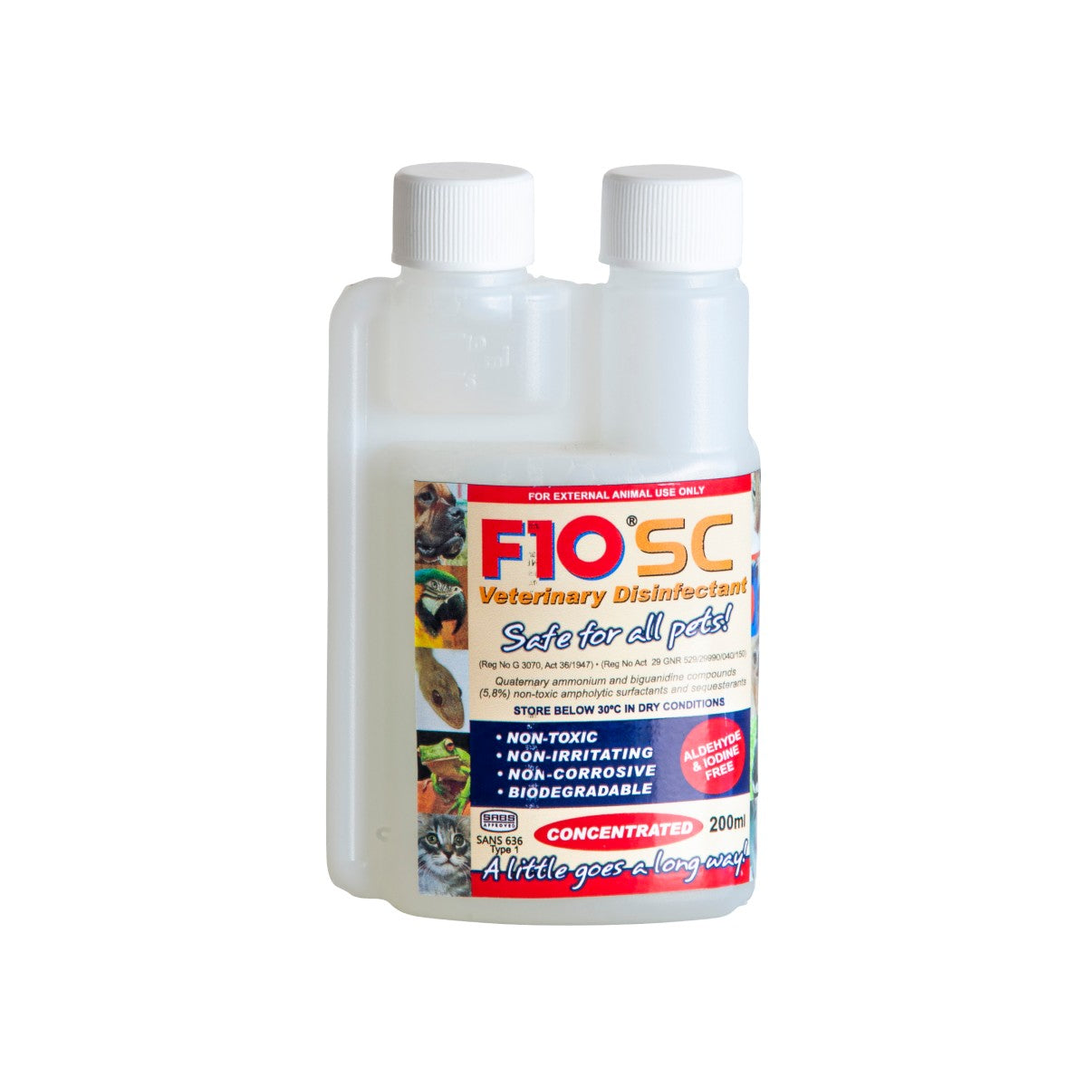 F10SC Veterinary Disinfectant 200ml