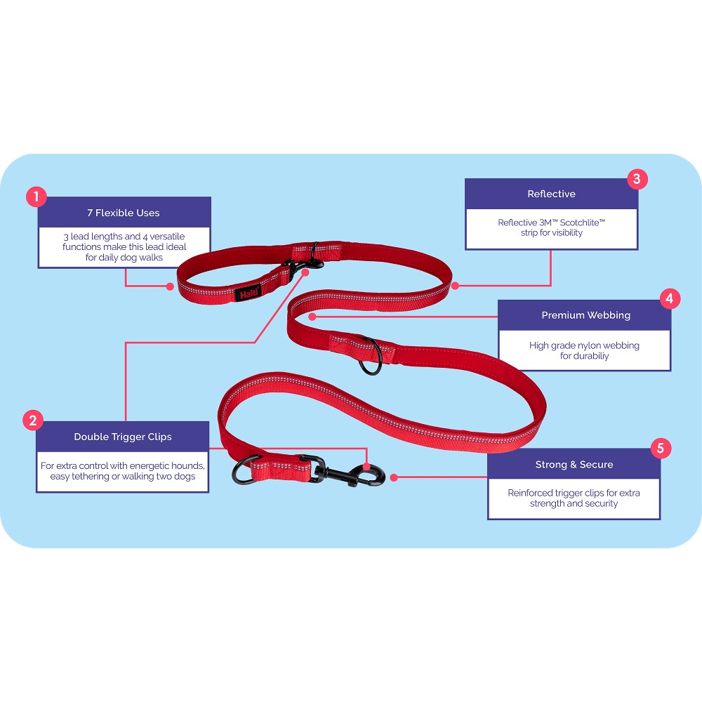 Company of Animals Halti Double Ended Lead - product detail image South Africa shoppers