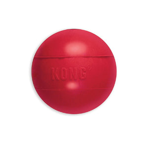 Kong Red Rubber Ball with a Hole