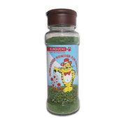 Kunduchi super catnip powder in a clear bottle, ideal for enticing and entertaining cats.