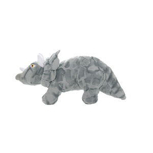 Mighty Dinosaur Triceratops Junior Dog Toy