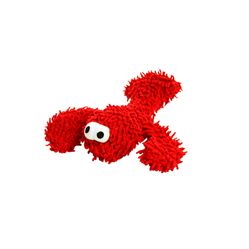 Mighty Microfiber Balls - Lobster Dog Toys - product detail image South Africa buy now