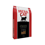 Mera Cat Classic 10kg cat food bag featuring a sleek design and nutritious ingredients for healthy cats.