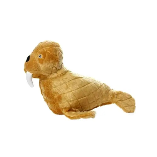 Plush walrus toy, soft and cuddly, perfect for kids and animal lovers.