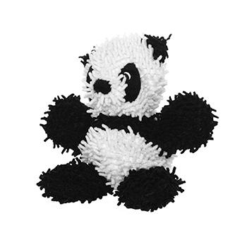 Mighty Microfiber Balls - Panda Dog Toys - product detail image South Africa retail