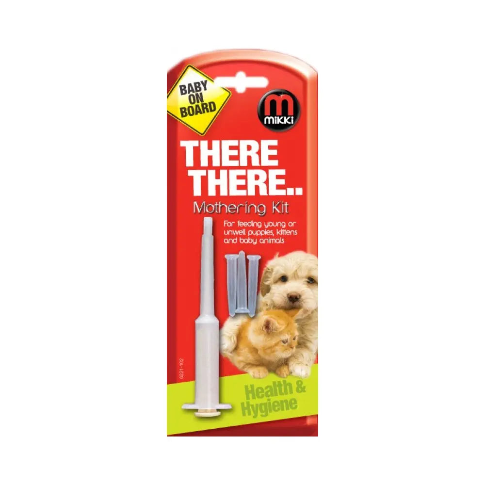 Mikki Mothering Kit for feeding young puppies, kittens, and baby animals, promoting health and hygiene.