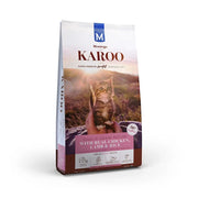 Premium cat food bag featuring real chicken, lamb, and rice for a nutritious diet.