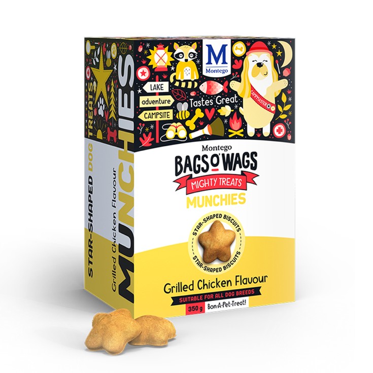Montego Bags O' Wags Munchies - Chicken - product detail image South Africa