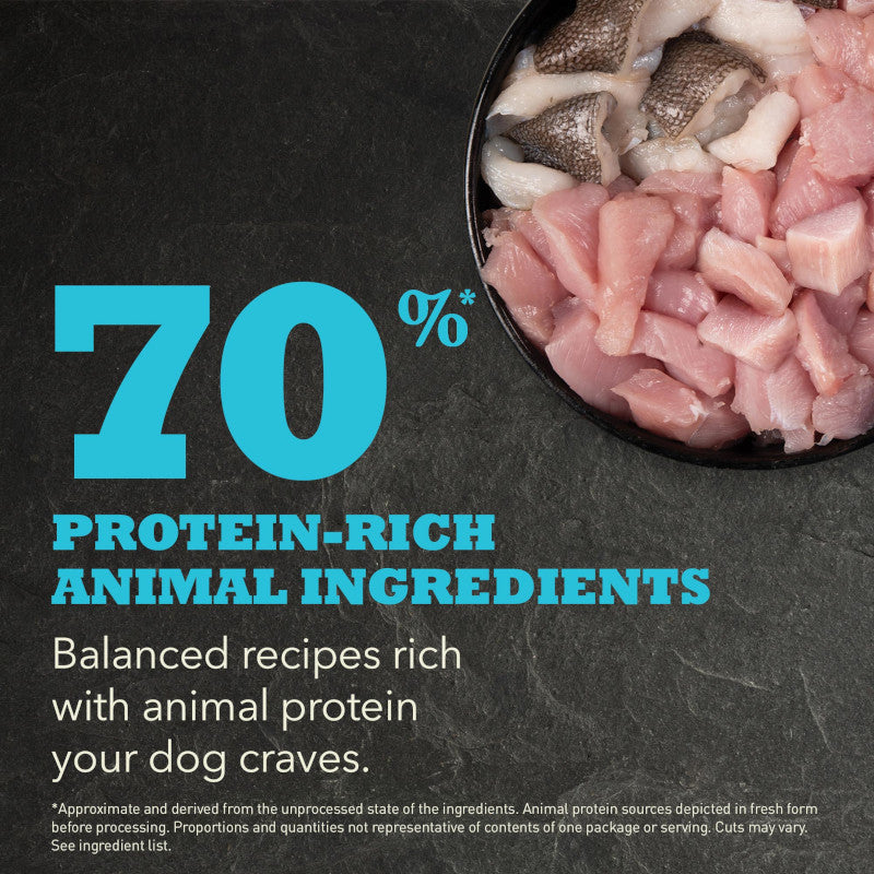 Acana Puppy Small Breed Recipe Dog Food – key benefits graphic (available online in South Africa)