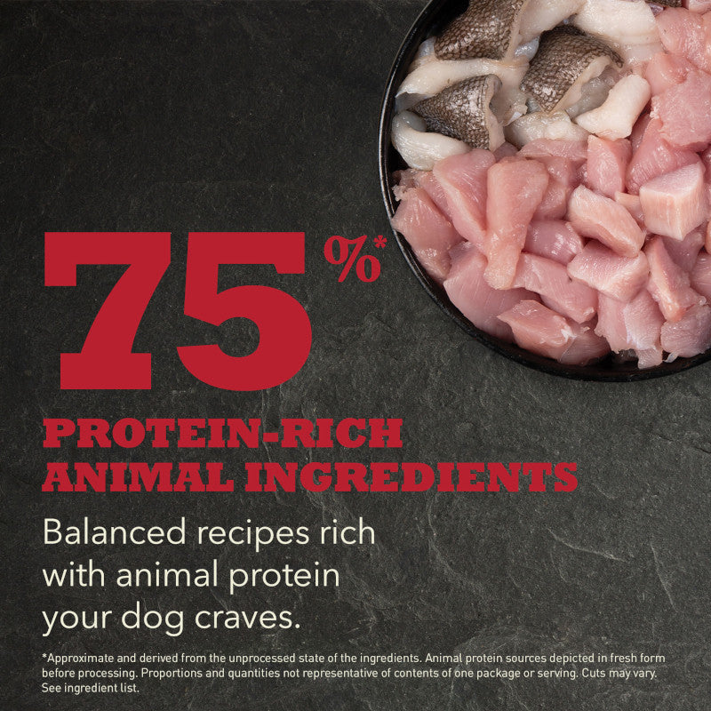 Acana Sport & Agility Dog Food – key benefits graphic (available online in South Africa)