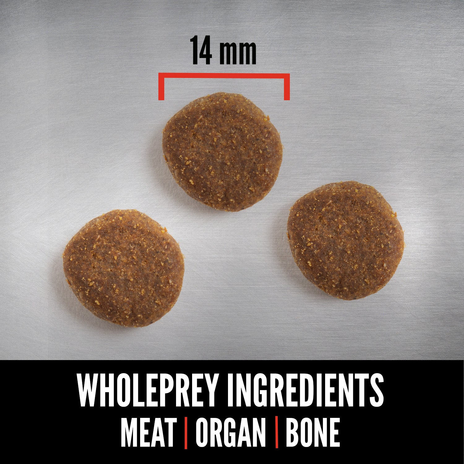 Orijen Original Dog – close-up of kibble pieces (available online in South Africa)